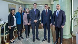 Chairman of the RA Investigative Committee Received U.S. Deputy Assistant Secretary in the Bureau of International Narcotics and Law Enforcement Affairs Brandon Yoder; Issues of Cooperation Expansion Discussed (photos)